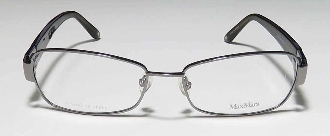 Max Mara 1128 Womens/Ladies Designer Full-rim Crystals Flexible Hinges Authentic Contemporary Classy Eyeglasses/Eyewear