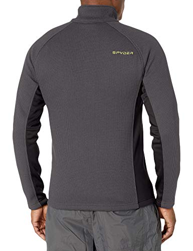 Spyder Active Sports Men's Outbound Half Zip Mid-Weight Mock Neck Sweater