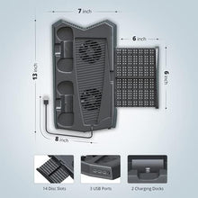 
                        
                          Load image into Gallery viewer, Skywin PS5 Stand - Compatible Playstation 5 Console Cooling Stand - JOY2ESpree
                        
                      