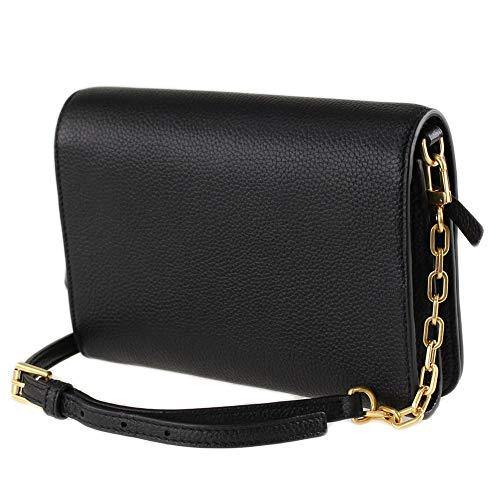 Tory Burch Womens 60405 Britten Combo Crossbody Bag, Black/Rolled Gold - JOY2ESpree