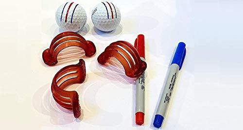 Triple Track Callaway Golf Ball Line Marker Stencil Chrome Soft ERC Odyssey - JOY2ESpree