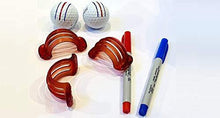 
                        
                          Load image into Gallery viewer, Triple Track Callaway Golf Ball Line Marker Stencil Chrome Soft ERC Odyssey - JOY2ESpree
                        
                      
