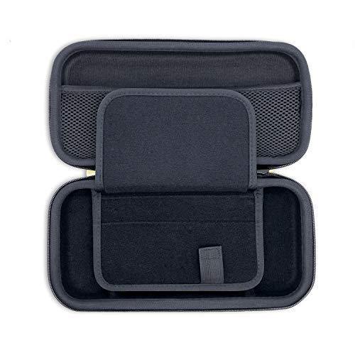 innotte Portable Carrying Case for Nintendo Switch, Travel Carry Case Storage, Built-in Stand, Strong Protective Carry Case with Handle, Black - JOY2ESpree