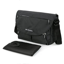 
                        
                          Load image into Gallery viewer, Columbia Outfitter Messenger Diaper Bag, Black
                        
                      