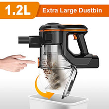 
                        
                          गैलरी व्यूवर में इमेज लोड करें, Cordless Vacuum Cleaner, 23Kpa Strong Suction Stick Vacuum with 45min Max Long Runtime Detachable Battery - JOY2ESpree
                        
                      