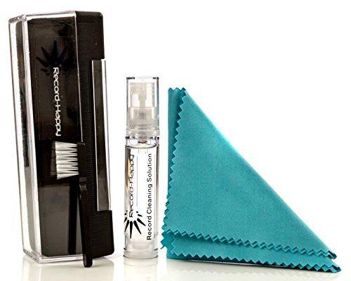 Record Cleaning Brush Kit - Ultimate LP Vinyl Maintenance Set by Record-Happy: Velvet Brush - JOY2ESpree