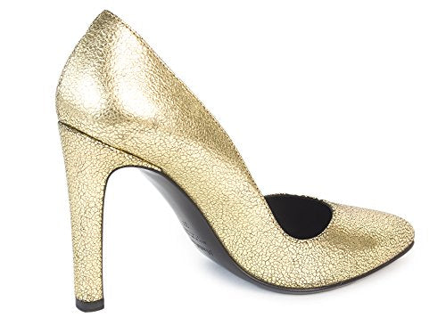 MaxMara Women's Zufolo Metallic Leather Pumps - JOY2ESpree