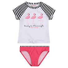 
                        
                          Load image into Gallery viewer, Tommy Bahama Girls' 2-Piece Rashguard and Swim Bottoms Set
                        
                      