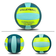 
                        
                          將圖片載入圖庫檢視器 Professional Size 5 Volleyball, PECOGO PU Leather Soft Indoor Outdoor Volleyballs Sports Training Equipment for Beginner, Teenager, Adult - JOY2ESpree
                        
                      