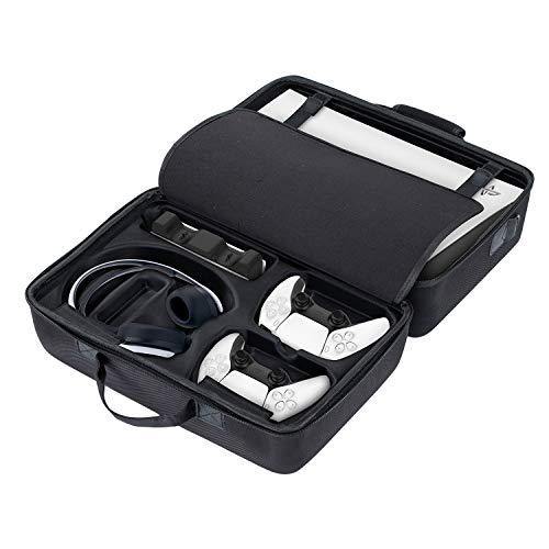 Storage Carrying Case Hard Shell for PS5, Waterproof shoulder bag for Sony Playstation 5 Digital Edition/Ultra HD Game Consoles - JOY2ESpree