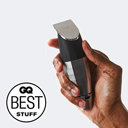 Beard Trimmer by Bevel - Clippers for Men, Cordless, Rechargeable, Tool-free Zero Gap Dial, High Power
