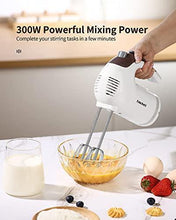 
                        
                          Cargar imagen en el visor de la galería, DmofwHi 5 Speed Hand Mixer Electric, 300W Ultra Power Kitchen Hand Mixers with 6 Stainless Steel Attachments - JOY2ESpree
                        
                      