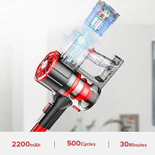 
                        
                          Cargar imagen en el visor de la galería, Cordless Vacuum Cleaner,OKP 220W Powerful Stick Vacuum,Detachable Battery,Lightweight,LED Headlights - JOY2ESpree
                        
                      