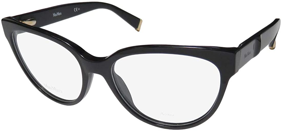 Max Mara 1249 Womens/Ladies Cat Eye Full-rim Flexible Hinges Authentic Designer Glamorous Eyeglasses/Glasses