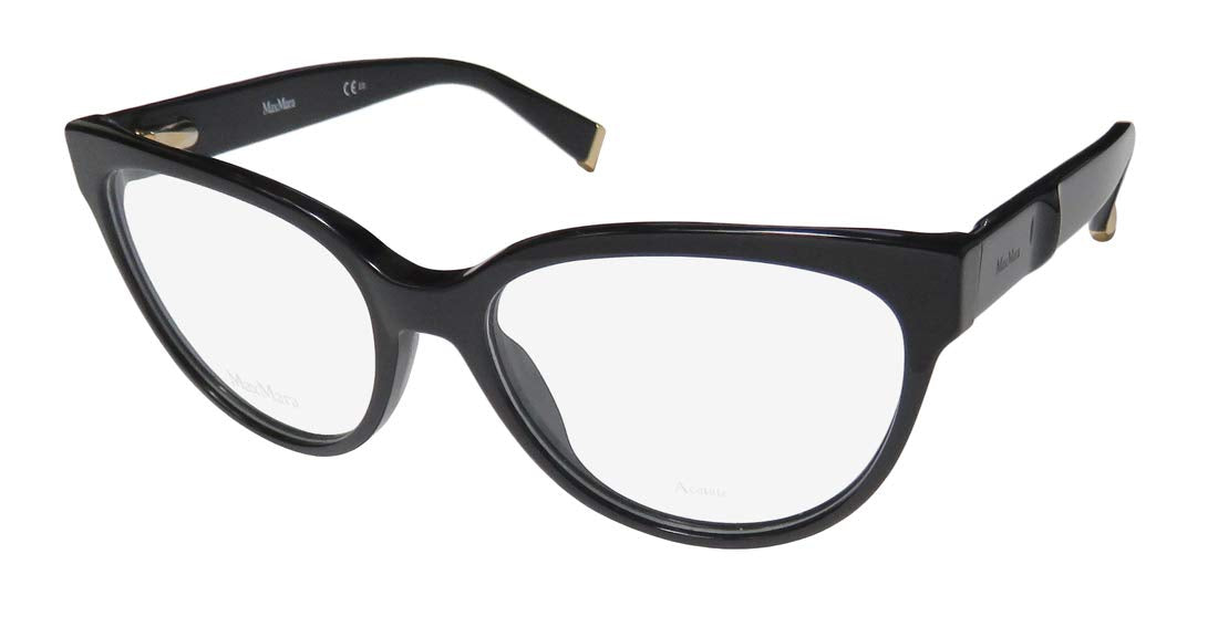 Max Mara 1249 Womens/Ladies Cat Eye Full-rim Flexible Hinges Authentic Designer Glamorous Eyeglasses/Glasses