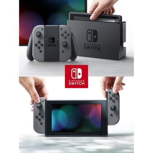 Nintendo Switch (Gray) Bundle with Zelda: Breath of the Wild + 6Ave Cloth - JOY2ESpree