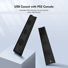 
                        
                          Muat gambar ke penampil Galeri, KIWISMART PS5 Accessories Cooling Fan with External USB, 3 Fans Cooler Compatible with PS5 Digital Edition/Ultra HD for PS5 Console - JOY2ESpree
                        
                      