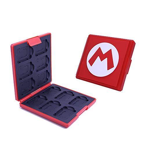 Dainslef 12 in 1 Game Card Storage Case Box for Nintendo Switch Mario Nintendo Switch Game Storage - JOY2ESpree