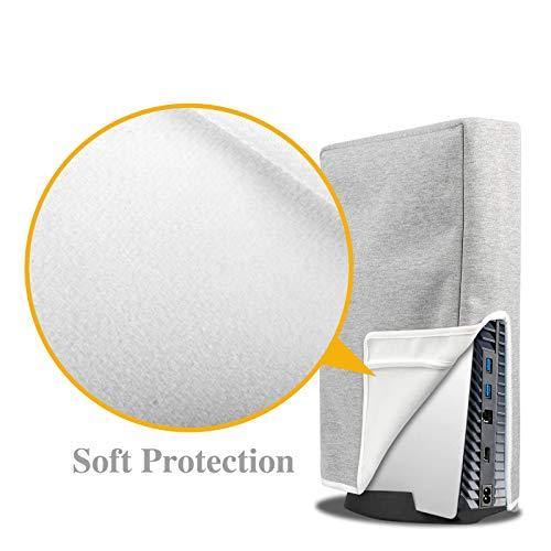 PS5 Console Dust Cover PS5 Dust Protector Custom Designed for Playstation 5 Console Disc Edition & Digital Edition - JOY2ESpree