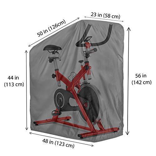 JEFFOS Exercise Bike Cover Premium Oxford Waterproof Upright Indoor And Outdoor Cycling Protective Cover - JOY2ESpree