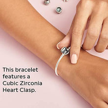 
                        
                          將圖片載入圖庫檢視器 PANDORA Jewelry Moments Sparkling Heart Clasp Snake Chain Charm Cubic Zirconia Bracelet in Sterling Silver - JOY2ESpree
                        
                      