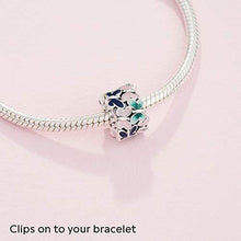 
                        
                          Load image into Gallery viewer, Pandora Jewelry Butterflies Clip Sterling Silver Charm - JOY2ESpree
                        
                      