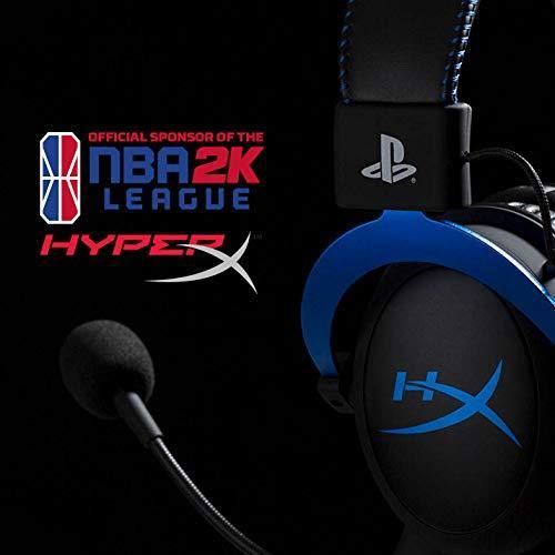 HyperX Cloud - Official PlayStation Licensed Gaming Headset for PS4 and PS5 with In-Line Audio Control - JOY2ESpree