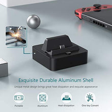 
                        
                          Load image into Gallery viewer, Vivefox Switch TV Dock(Case Friendly), Aluminum Portable Switch Docking Station - JOY2ESpree
                        
                      