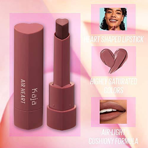 KAJA Air Heart | Lightweight Natural Finish Lipstick | 07 Lover - mauvy brown