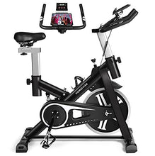 
                        
                          將圖片載入圖庫檢視器 Indoor Cycling Bike Exercise Bike Stationary Bikes for Fitness Workouts with Comfortable Seat Cushion LCD Monitor, Silent Smooth - Black - JOY2ESpree
                        
                      