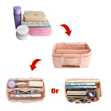 
                        
                          Muat gambar ke penampil Galeri, MISIXILE Felt Insert Bag Organizer - 2in1, Bag In Bag Tote Purse Organizer with Handles for Speedy Neverfull Longchamp
                        
                      