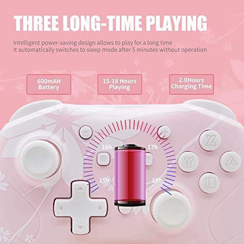 Wireless Controller for Nintendo Switch/Lite, Mytrix Wireless Pro Controllers Gift - JOY2ESpree