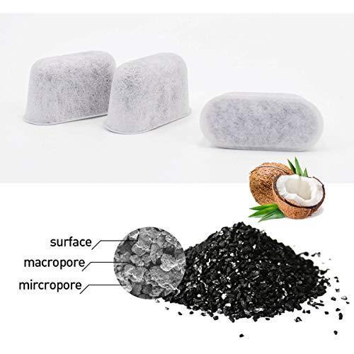 PUREUP 24 Packs Charcoal Water Filters Compatible with Cuisinart Coffee Filter Replacement Coffee Maker - JOY2ESpree