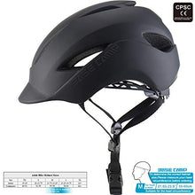 
                        
                          गैलरी व्यूवर में इमेज लोड करें, BASE CAMP Adult Bike Helmet with Rear Light for Urban Commuter Adjustable M Size
                        
                      