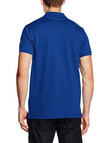 GANT Contrast Collar Pique Rugger Men's Polo Shirt, Yale Blue - JOY2ESpree