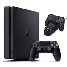 
                        
                          Load image into Gallery viewer, NexiGo 2020 Playstation 4 PS4 Slim 1TB Console Holiday Bundle, Light &amp; Slim PS4 System, 1TB Hard Drive with NexiGo Charging Station Dock Bundle - JOY2ESpree
                        
                      