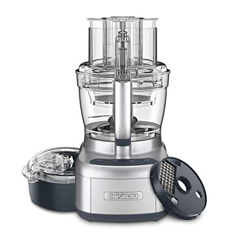 Cuisinart FP-13DSV Elemental 13 Cup Food Processor and Dicing Kit, Silver (Renewed) (Renewed) - JOY2ESpree
