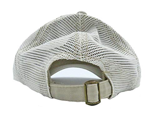 Tommy Bahama Men's Mesh Back Khaki Patch Ball Cap