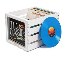 
                        
                          Muat gambar ke penampil Galeri, Chalkboard Vinyl Record Storage Crate (Snow White) - JOY2ESpree
                        
                      
