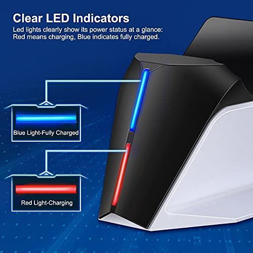 BEBONCOOL Charger for PS5 Charging Station, Patent-designed Fast for PS5 Controller Charger Station - JOY2ESpree