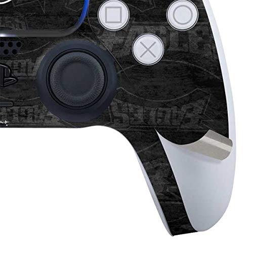 Skinit Decal Gaming Skin Compatible with PS5 Console and Controller - Officially Licensed NFL Philadelphia Eagles Black & White Design - JOY2ESpree