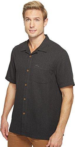 Tommy Bahama Men's Royal Bermuda Camp Shirt Black X-Large - JOY2ESpree