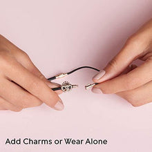 
                        
                          將圖片載入圖庫檢視器 Pandora Jewelry Pandora Moments Black Leather Slider Cubic Zirconia Bracelet in Pandora Rose, 11.0" - JOY2ESpree
                        
                      