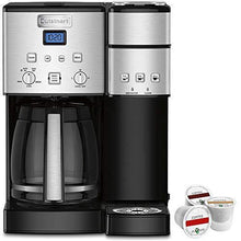 
                        
                          Muat gambar ke penampil Galeri, Cuisinart 12-Cup Coffee Maker and Single-Serve Brewer, Stainless Steel (SS-15) with Single Serve Pod Sample Pack - JOY2ESpree
                        
                      