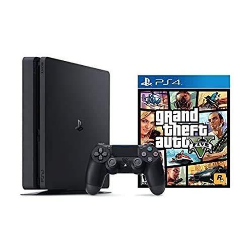 PlayStation 4 Slim 1TB Console Grand Theft Auto V Bundle ( 2 - Items ) - JOY2ESpree