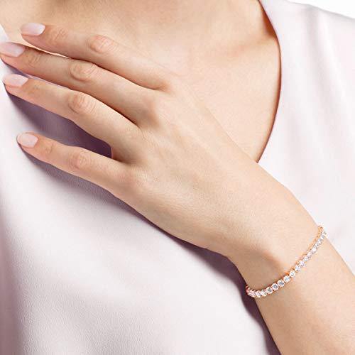 SWAROVSKI Crystal Rose Gold-Tone Tennis Bracelet - JOY2ESpree