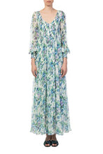 
                        
                          將圖片載入圖庫檢視器 Zimmermann Women's Whitewave Shirred Silk Maxi Dress, Azure Wallpaper Floral, US 6
                        
                      
