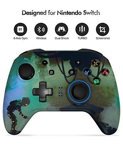 EasySMX Pro Wireless Controller for Nintendo Switch, Controller for Nintendo Switch with Motion & Dual Vibration - JOY2ESpree