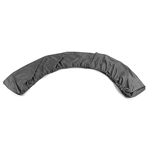 Blusea Waterproof Kayak Cover, 6.8-19.6ft UV Resistant Kayak Canoe Cover - Professional Boat Storage Cover Shield, Blue/Grey [8 Size]