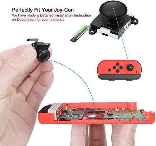 IUU 2 Pack 3D Joycon Joystick Replacement - JOY2ESpree